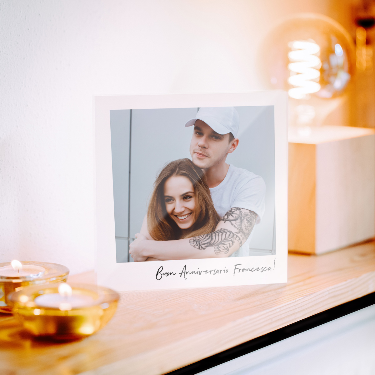 Stampa su Acrilico in Stile Polaroid