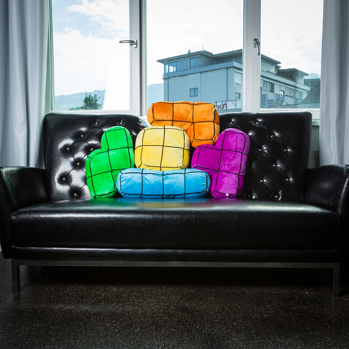 Cuscini Arcade Block - set da 5