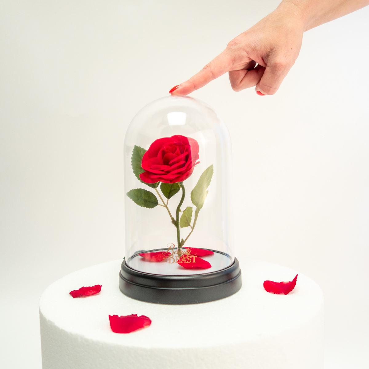 La Bella e La Bestia: Lampada Rosa Incantata