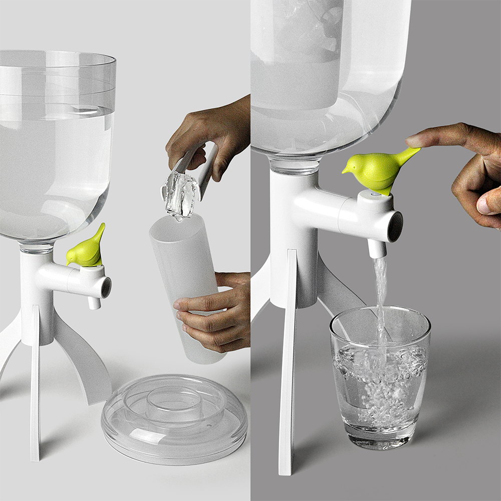 Distributore d'Acqua Thirsty Bird