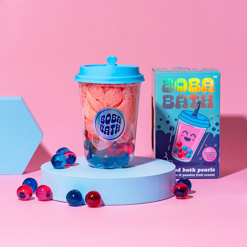 Bombe da Bagno Boba Bubble Tea, Regali San Valentino, Regalini, Regalo, Idee Regalo