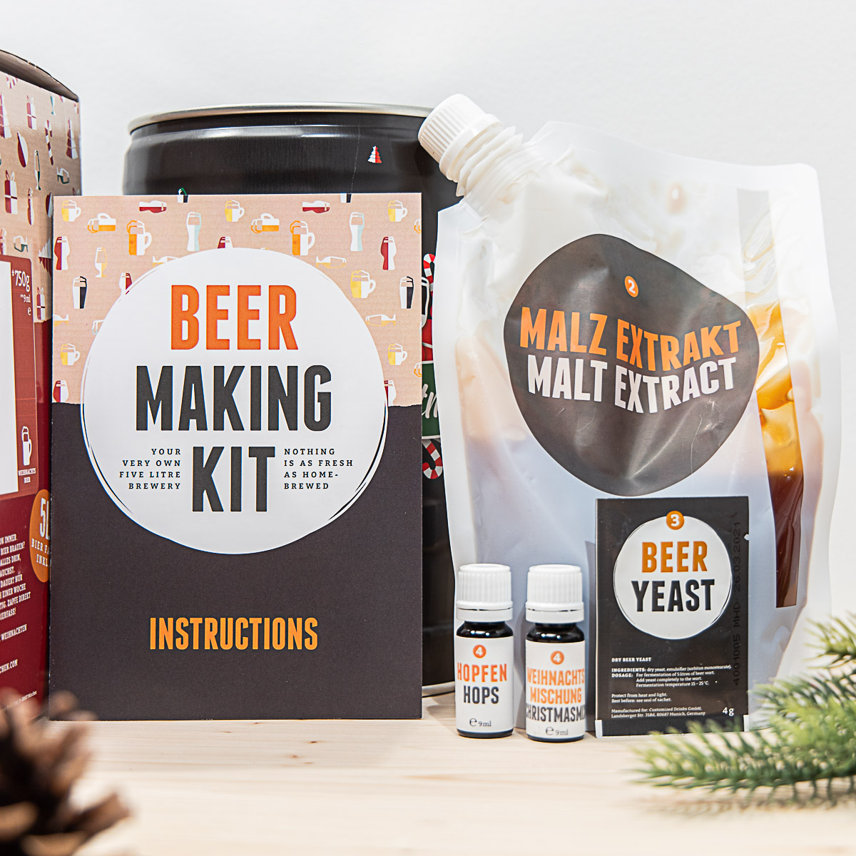 Kit per Birra Fai da Te - Edizione Natalizia