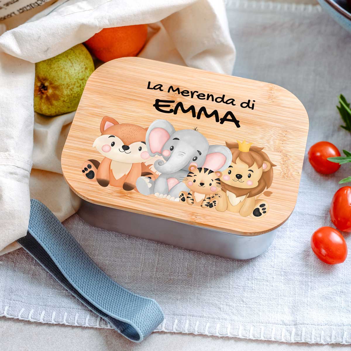 Porta Pranzo Personalizzato per Bambini, Regalini, Regalo, Idee Regalo
