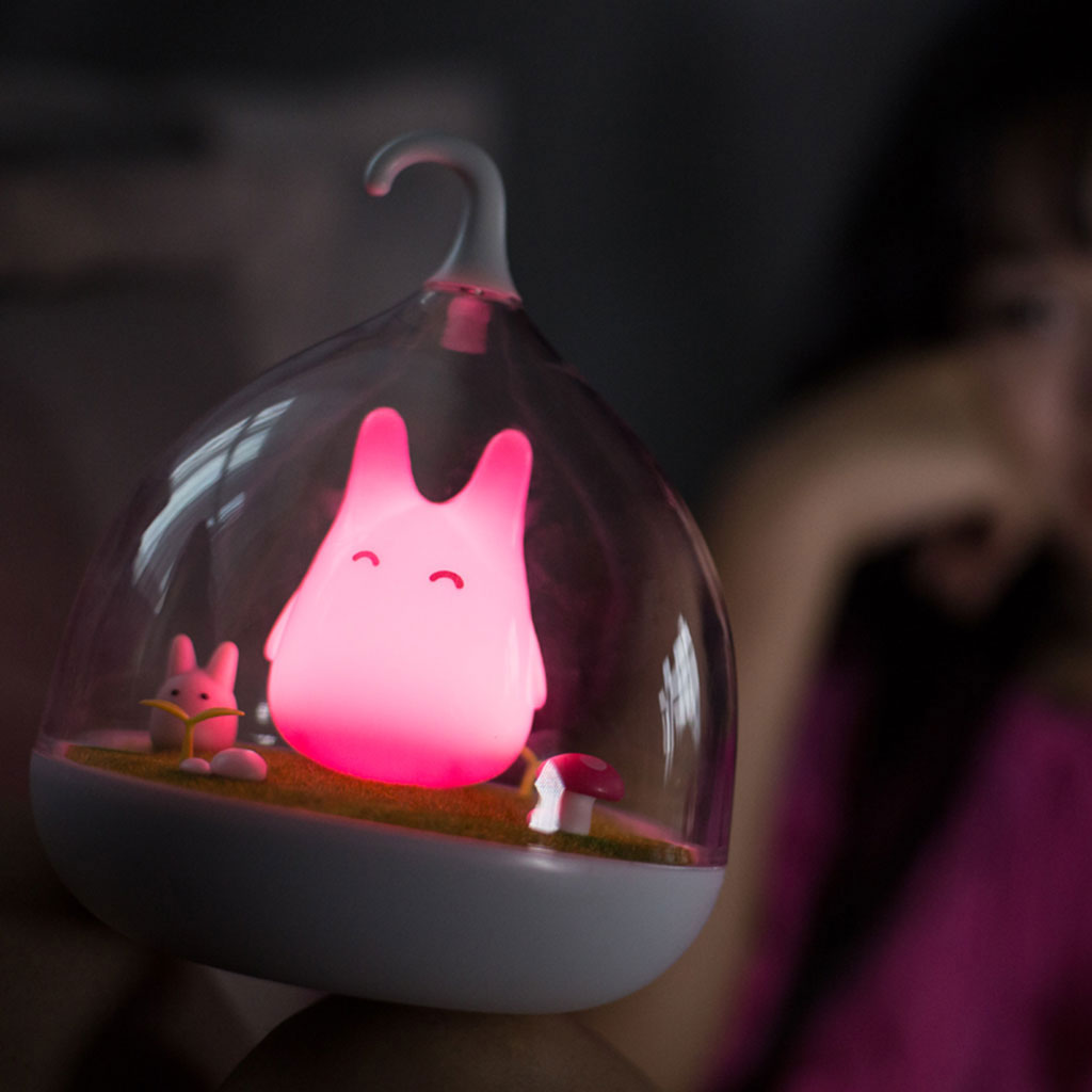 Luce Notturna Coniglio con Sensore Touch