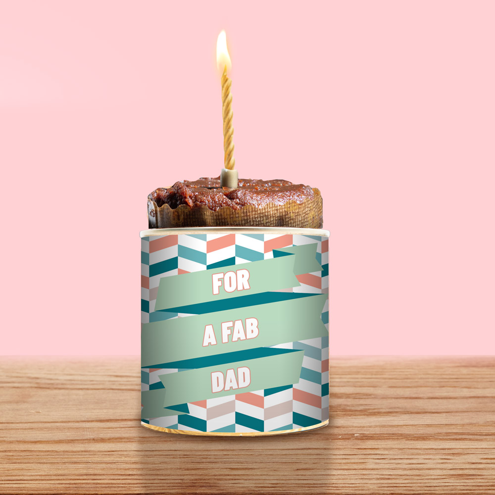 Torta in Lattina Personalizzata con Testo