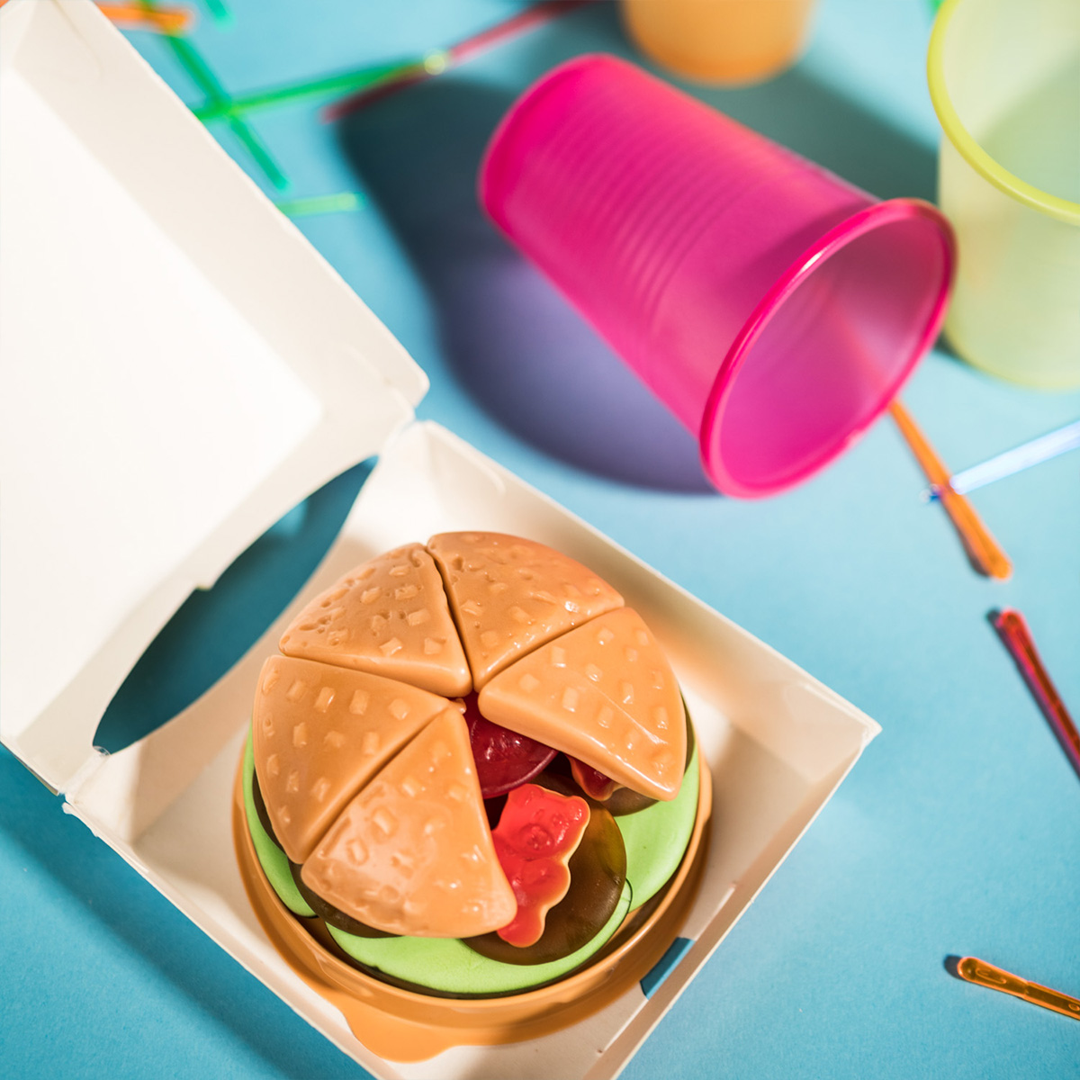 Candy Burger – set di caramelle gommose