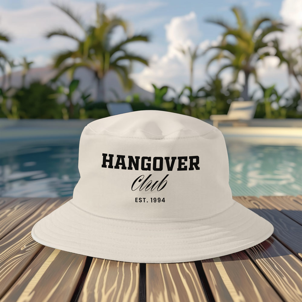 Cappello da Pescatore Personalizzato Club, Regali per Lei, un'Amica, la Sorella, Regali per la Mamma, Regali Divertenti, Regali Romantici, Regali di M