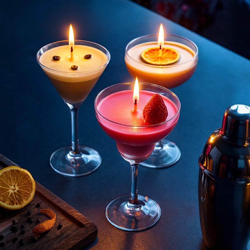 Set di Candele stile Cocktail