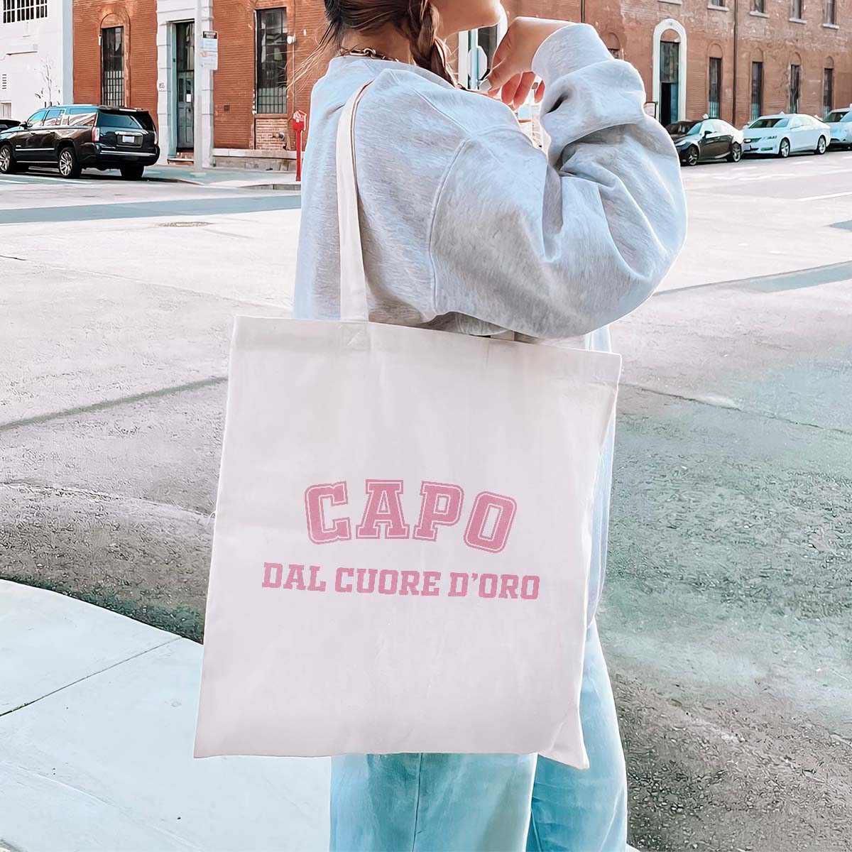 Borsa Personalizzata Shopper stile College, Regalini, Regalo, Idee Regalo