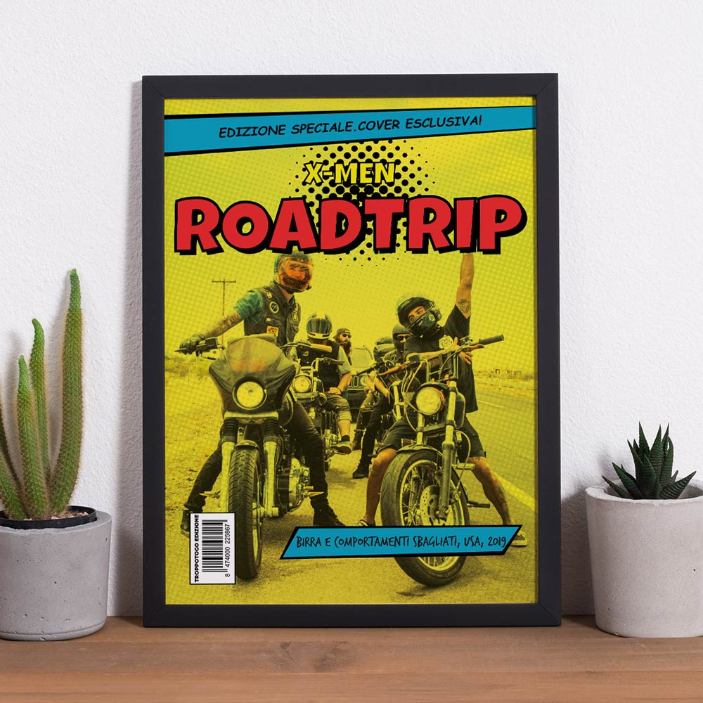 Poster Personalizzato in Stile Fumetto