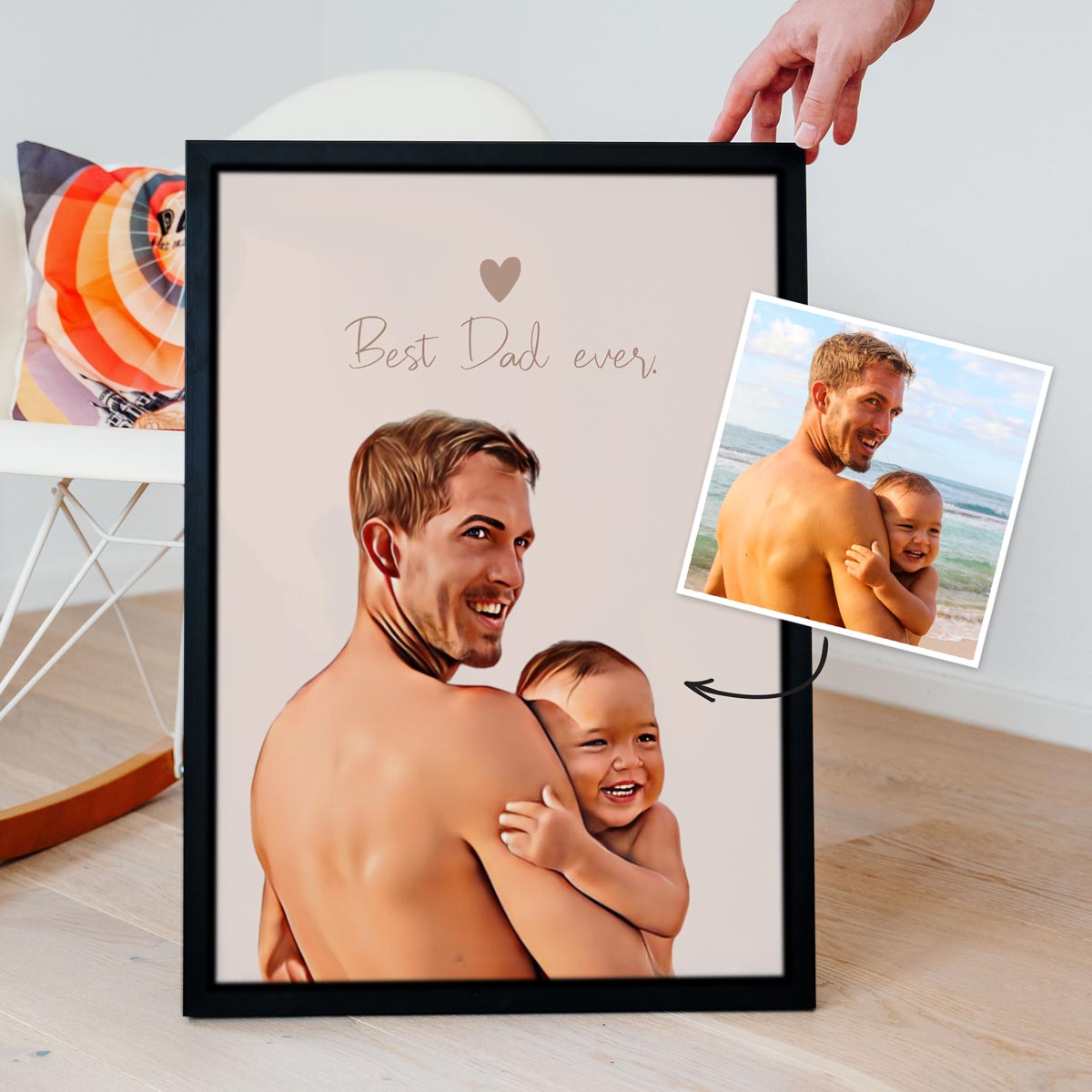 Quadro Personalizzato in Stile Fumetto