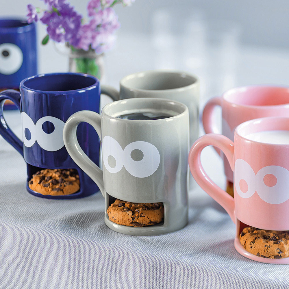 Tazza Mostro con Scomparto per Biscotti