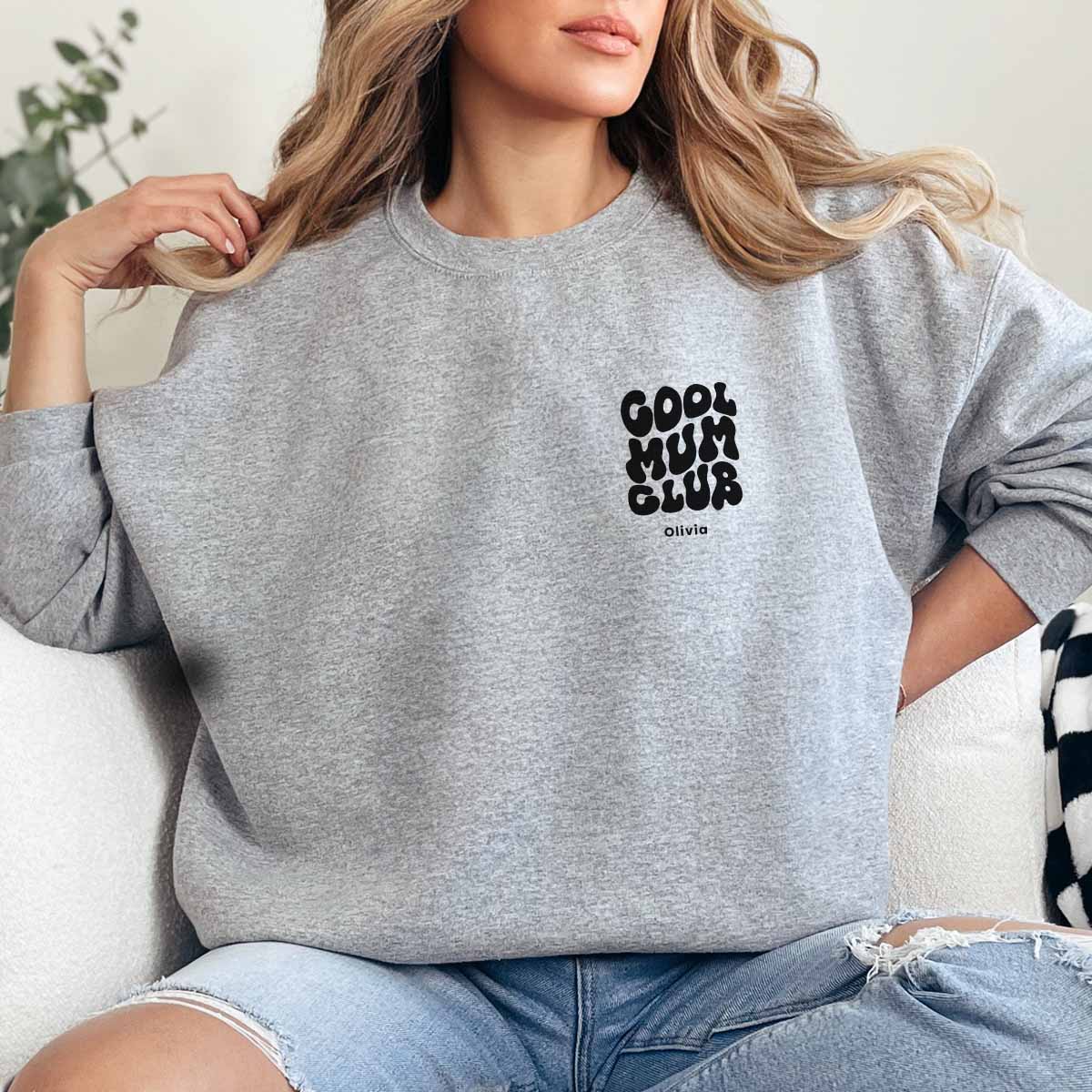 Felpa personalizzabile Cool Moms & Dads Club