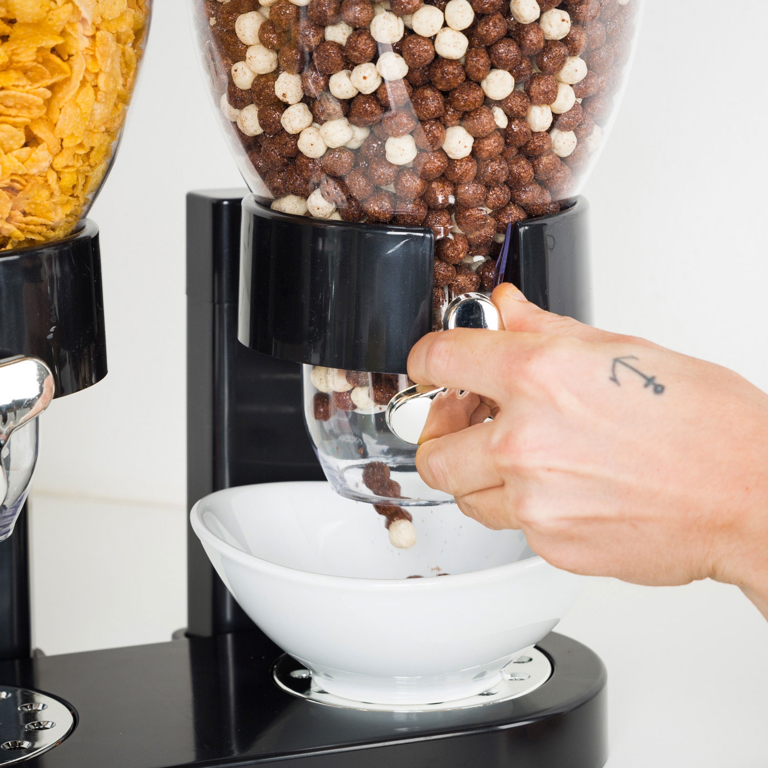 Doppio Dispenser per Cereali
