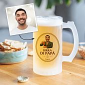 Boccale da Birra Personalizzato con Faccia e Logo