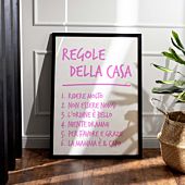 Poster Personalizzato con Regole