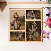 Stampa su Legno con 4 Foto
