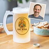 Boccale Birra Personalizzato con Foto e Nome