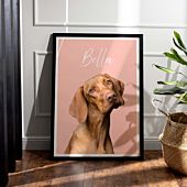 Poster Personalizzato con Animale Domestico