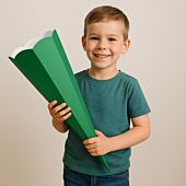 Cono Scolastico Verde 