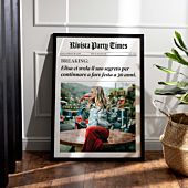 Poster Personalizzato Giornale