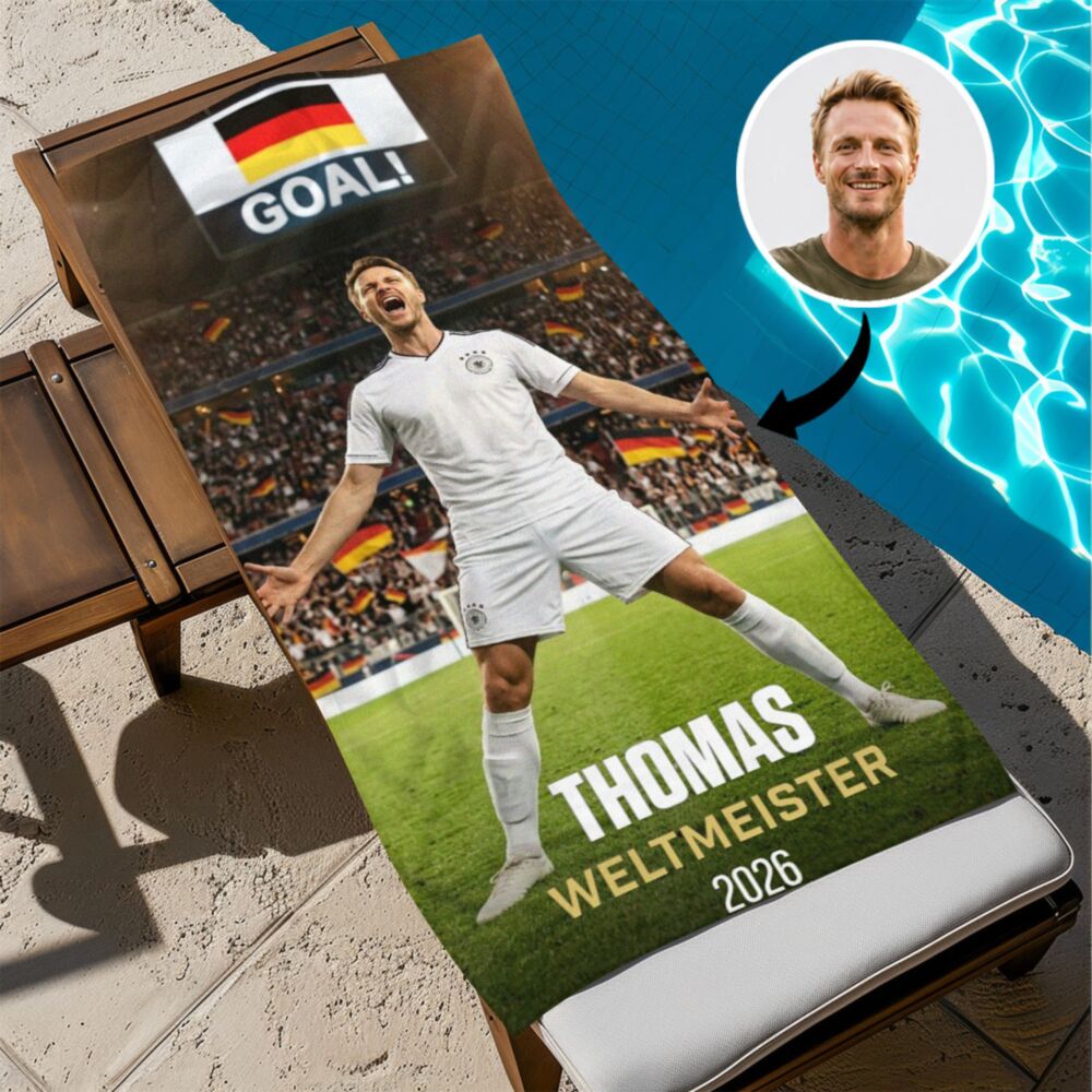 Telo Mare Personalizzato Calcio