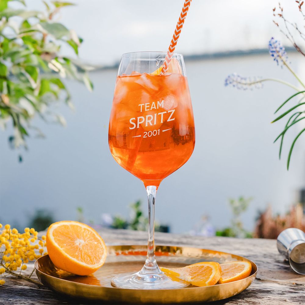 Bicchiere Spritz Aperol Personalizzato con Annata