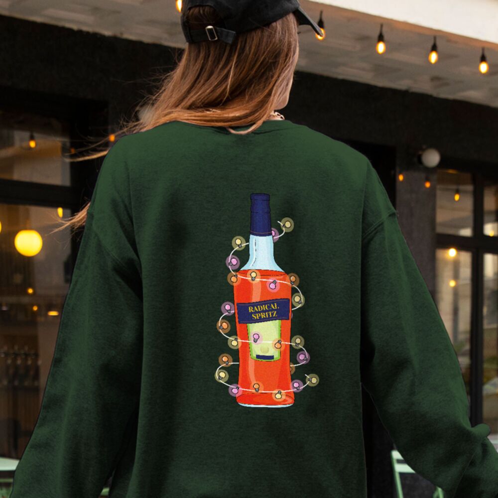 Maglione Natalizio Personalizzato con Bottiglia Aperol