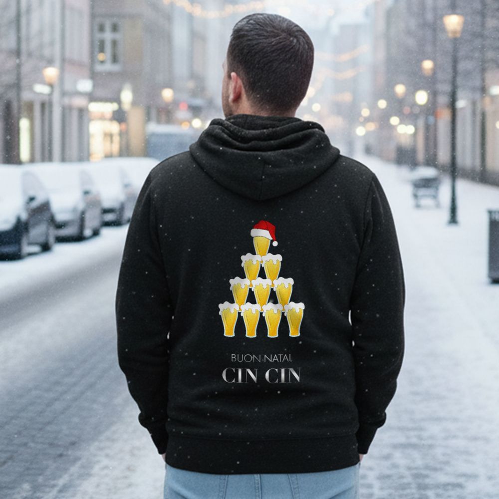 Personalisierbarer Bier Weihnachtskapuzenpullover Personalisierbarer Bier Weihnachtskapuzenpullover