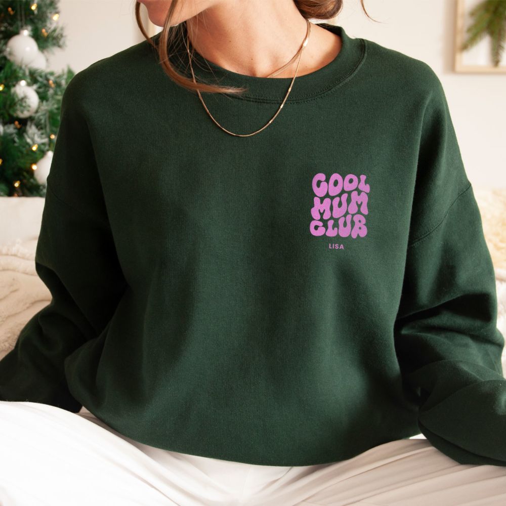 Felpa personalizzabile Cool Moms & Dads Club