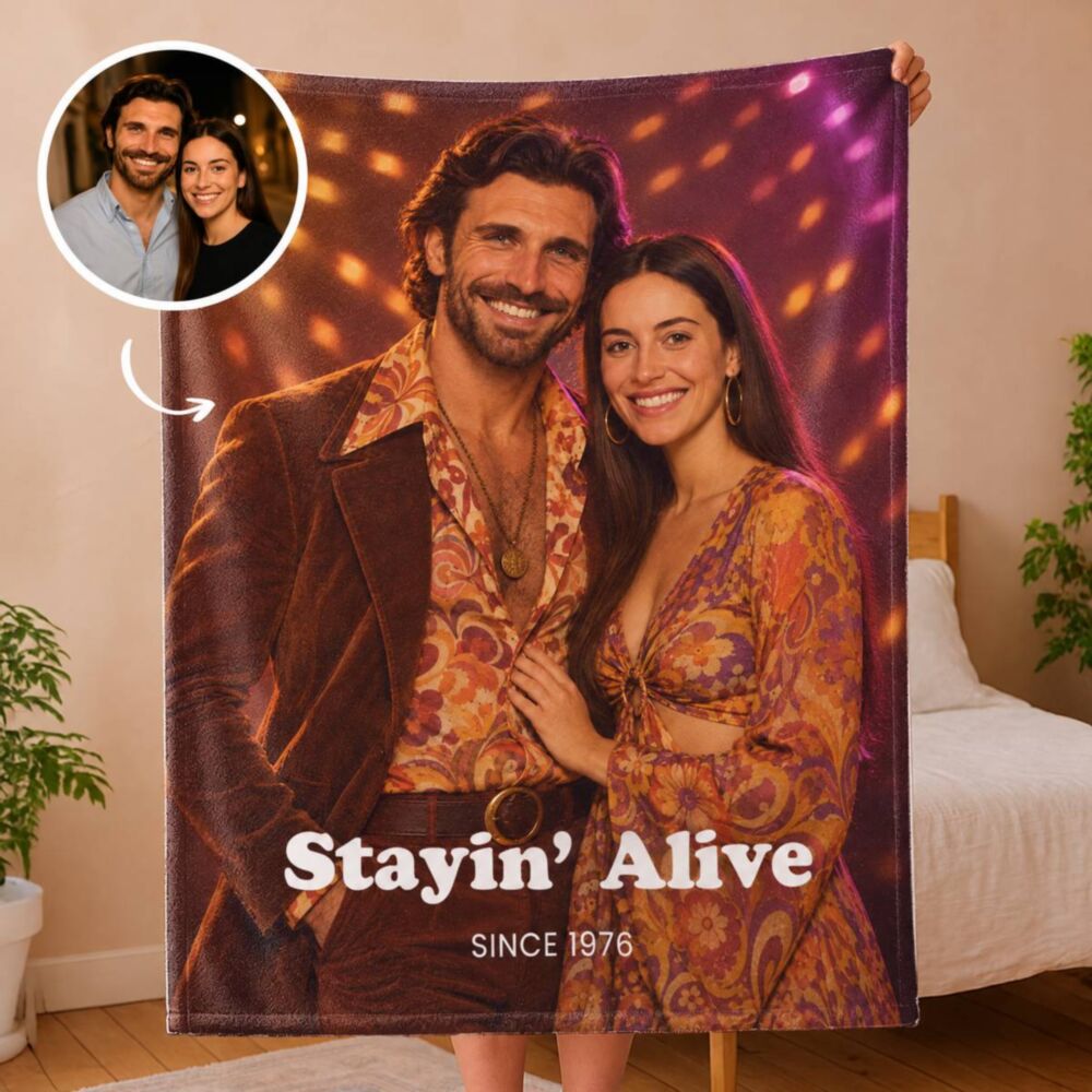 Coperta Personalizzata “Viaggio nel tempo”