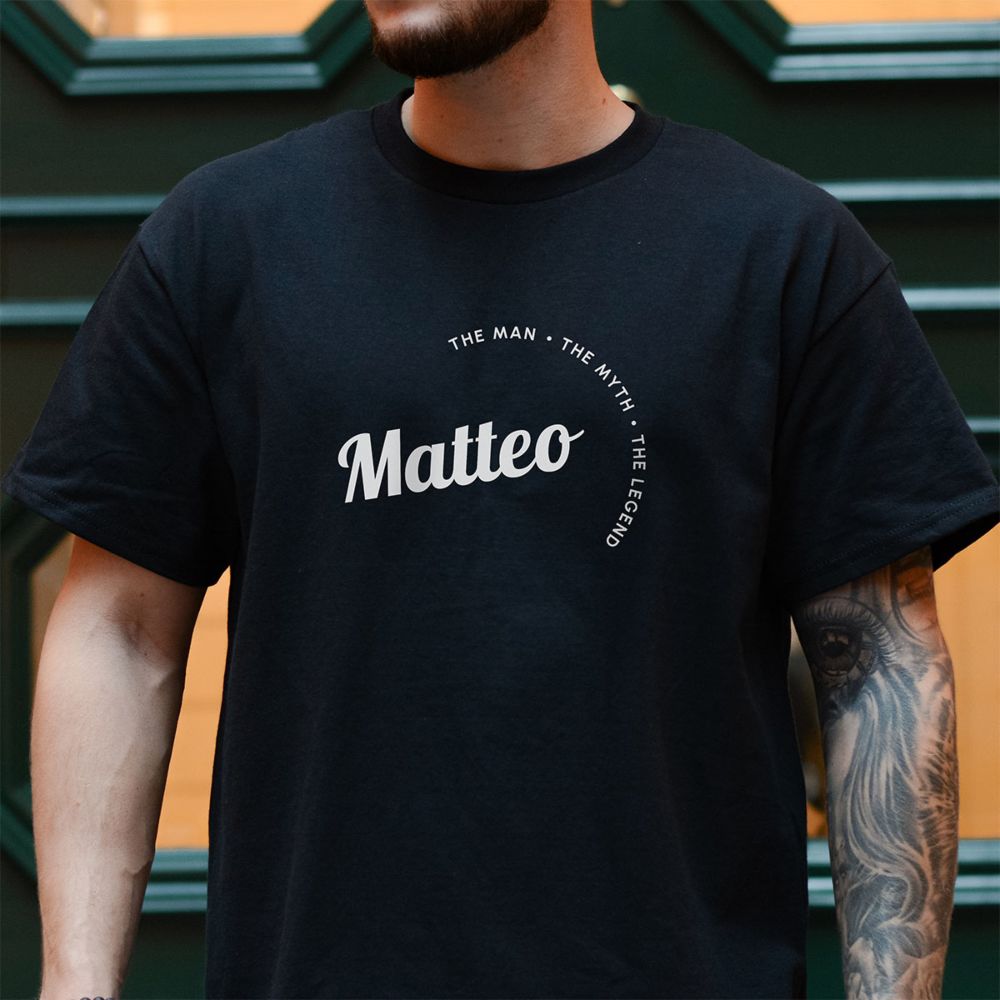 Maglietta Personalizzata The Legend