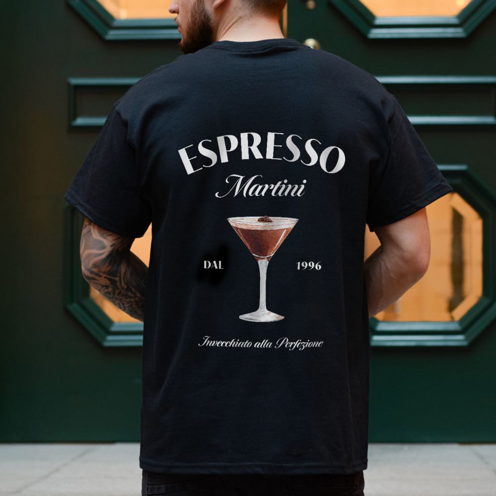 Maglietta Personalizzata Espresso Martini