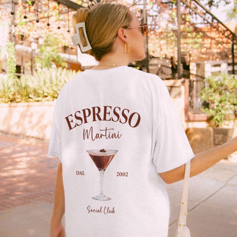 Maglietta Personalizzata Espresso Martini
