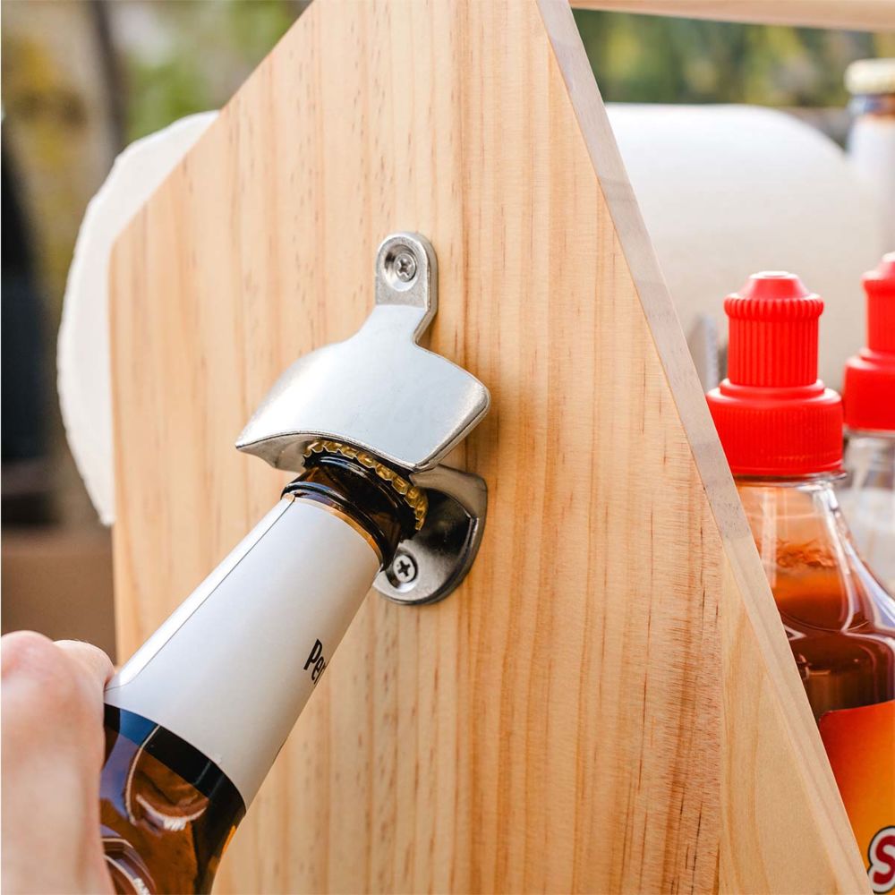 Contenitore per Barbecue Personalizzabile con Testo