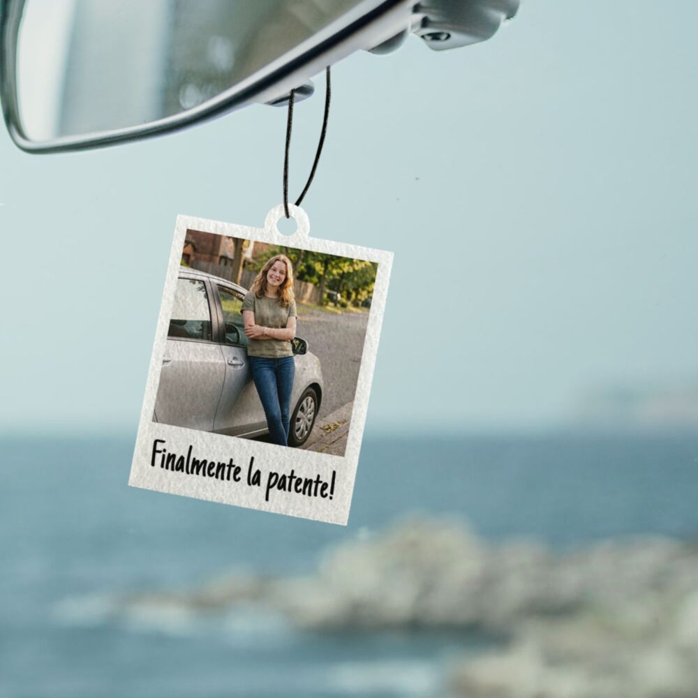 Profumatore Auto Personalizzato con Foto - Patente