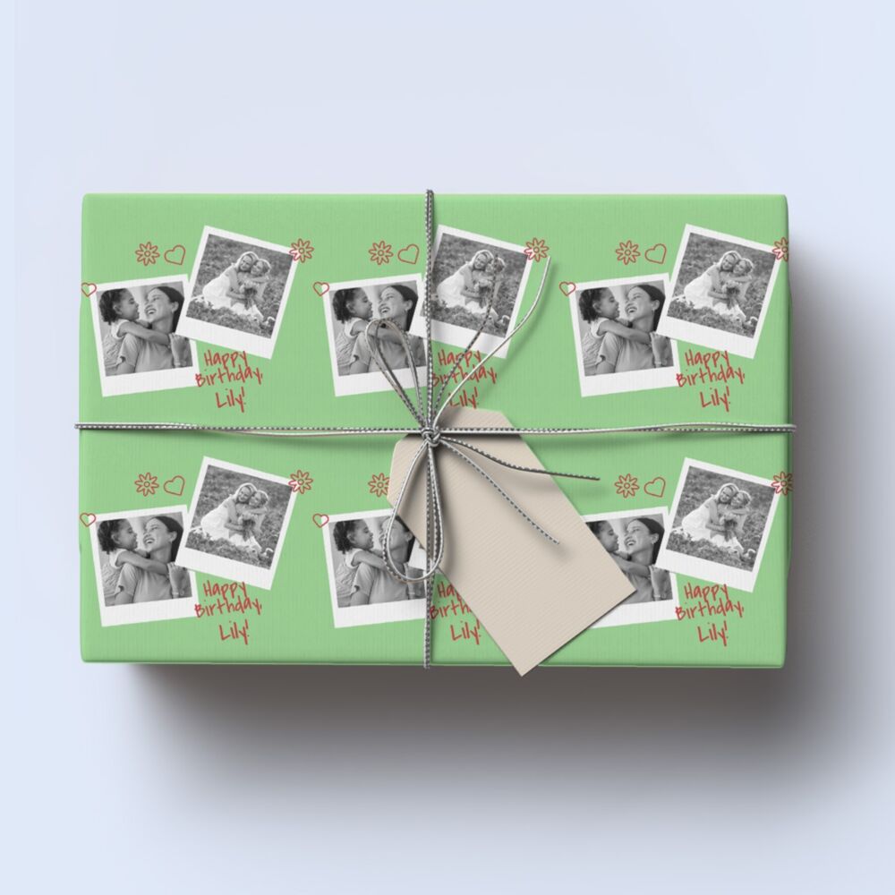 Carta da Regalo Personalizzata con Foto e Nome