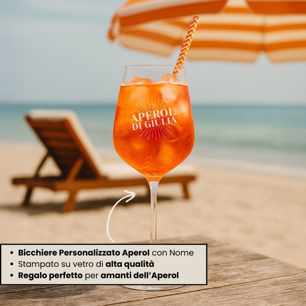 Set Regalo con Bicchiere Aperol e Boccale da Birra