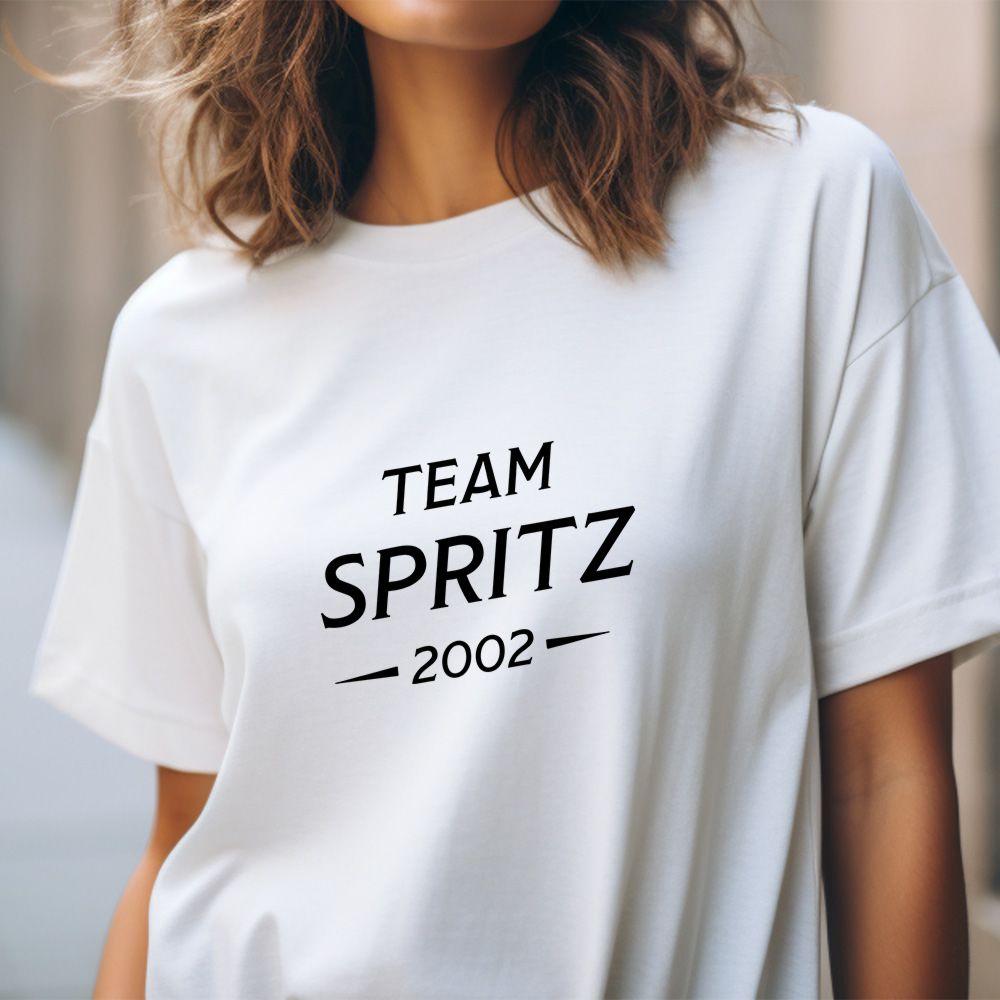 Maglietta Personalizzata Spritz Aperol con Annata