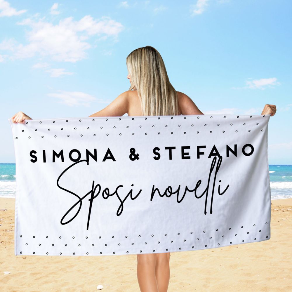 Asciugamano Personalizzato con Sfondi
