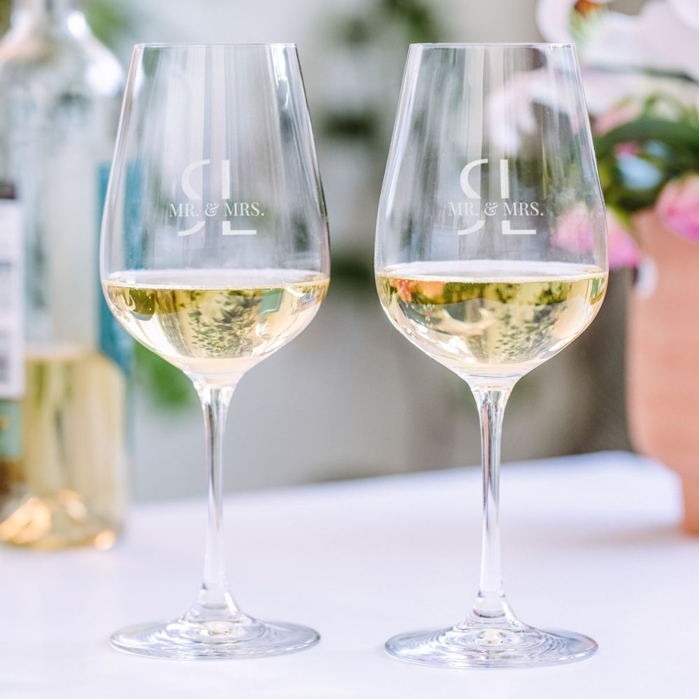 Calice da Vino Personalizzato con Nome e Anno