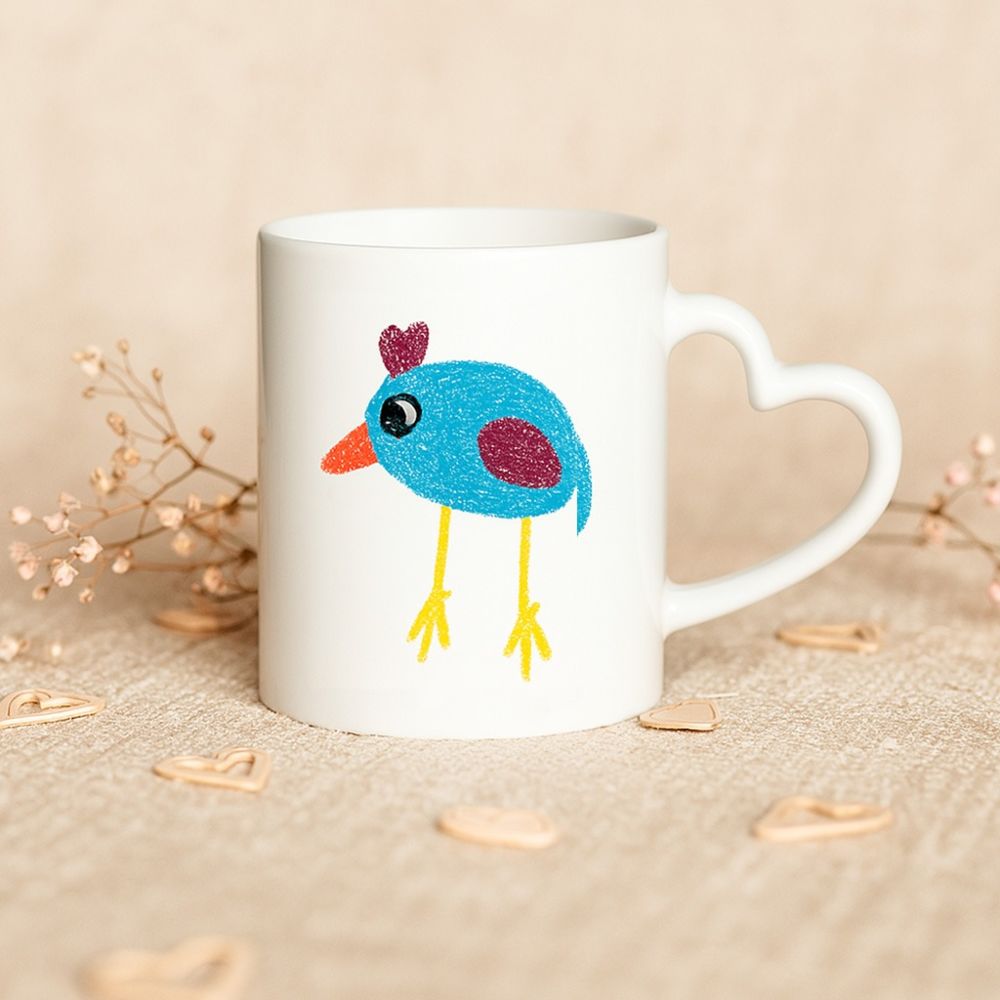 Tazza Personalizzata con Disegno dei Bambini
