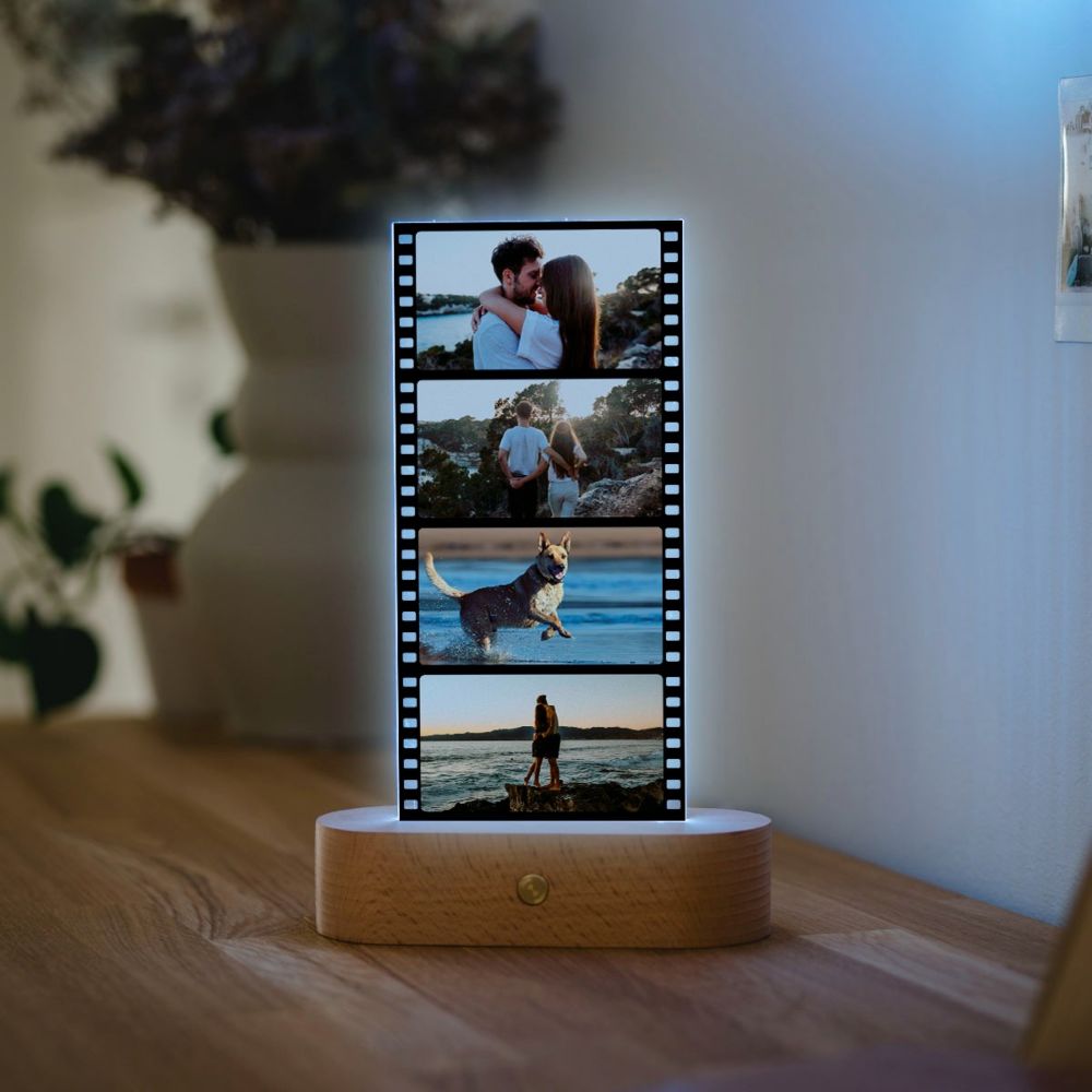 Lampada LED Personalizzata Strisce del Film con Foto