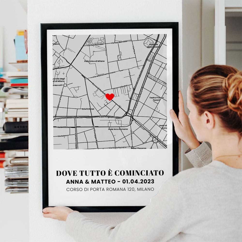 Mappa Personalizzata Dove tutto è iniziato