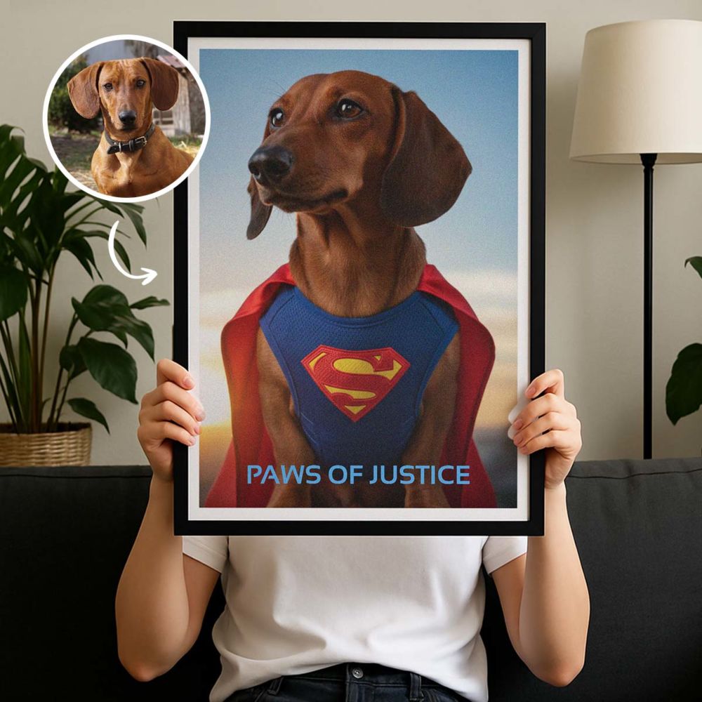 Poster Personalizzato Animale domestico con Costume