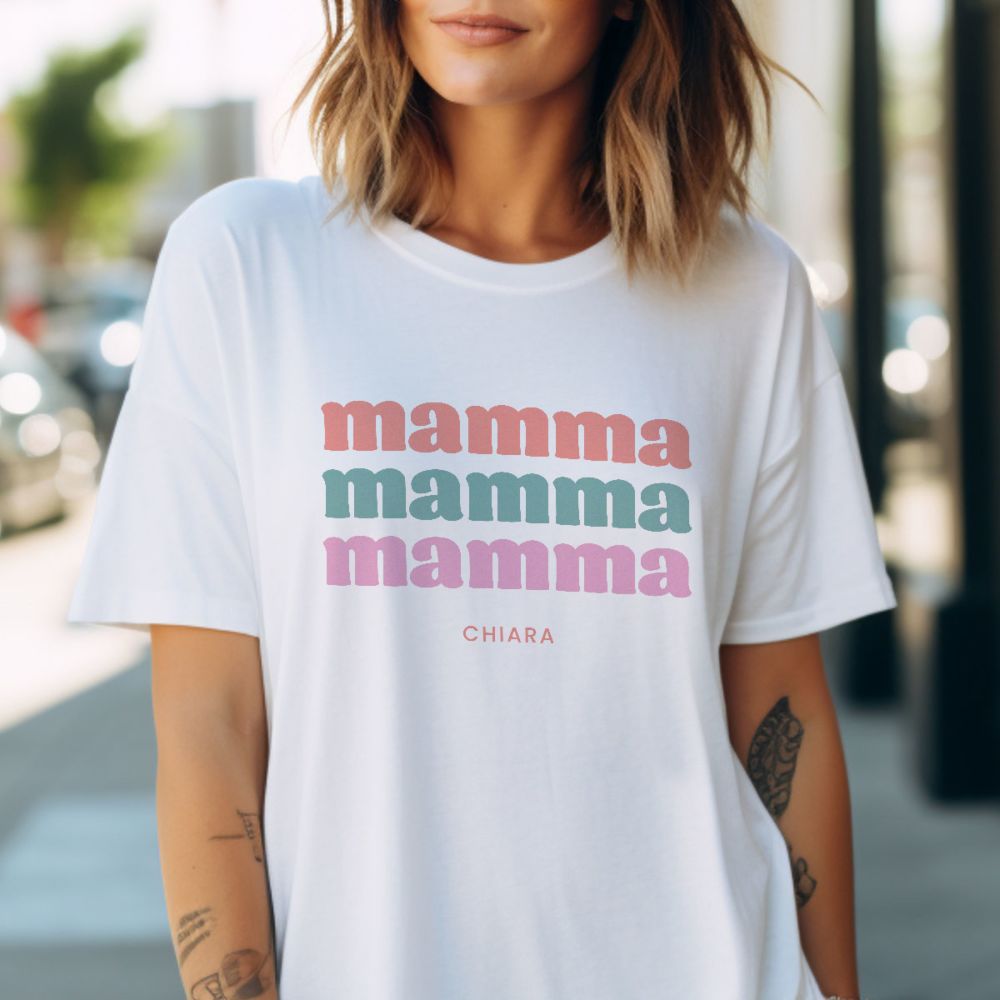 Maglietta Personalizzata con 3 Frasi