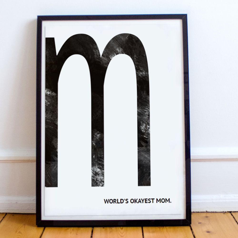 Poster Personalizzabile Monogramma Poster Personalizzabile Monogramma