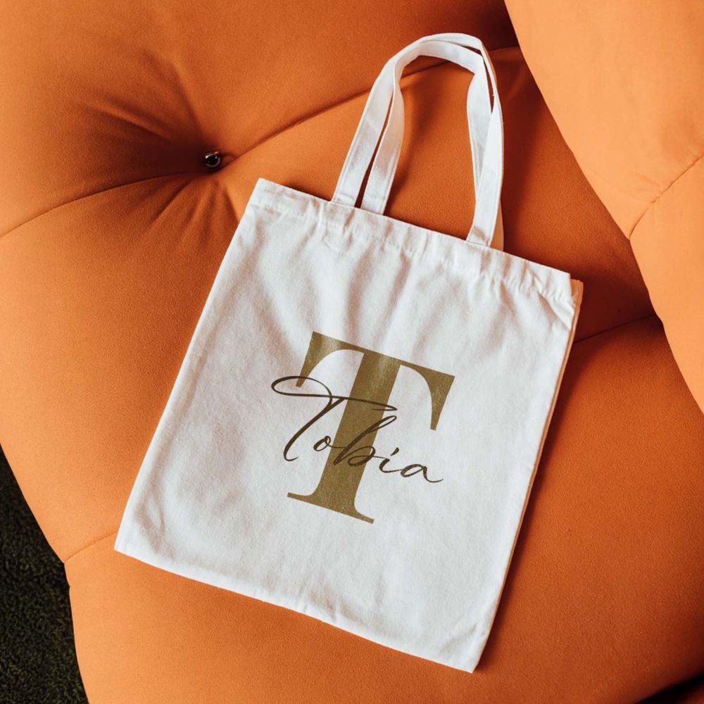 Borse Shopper Personalizzate con Monogramma