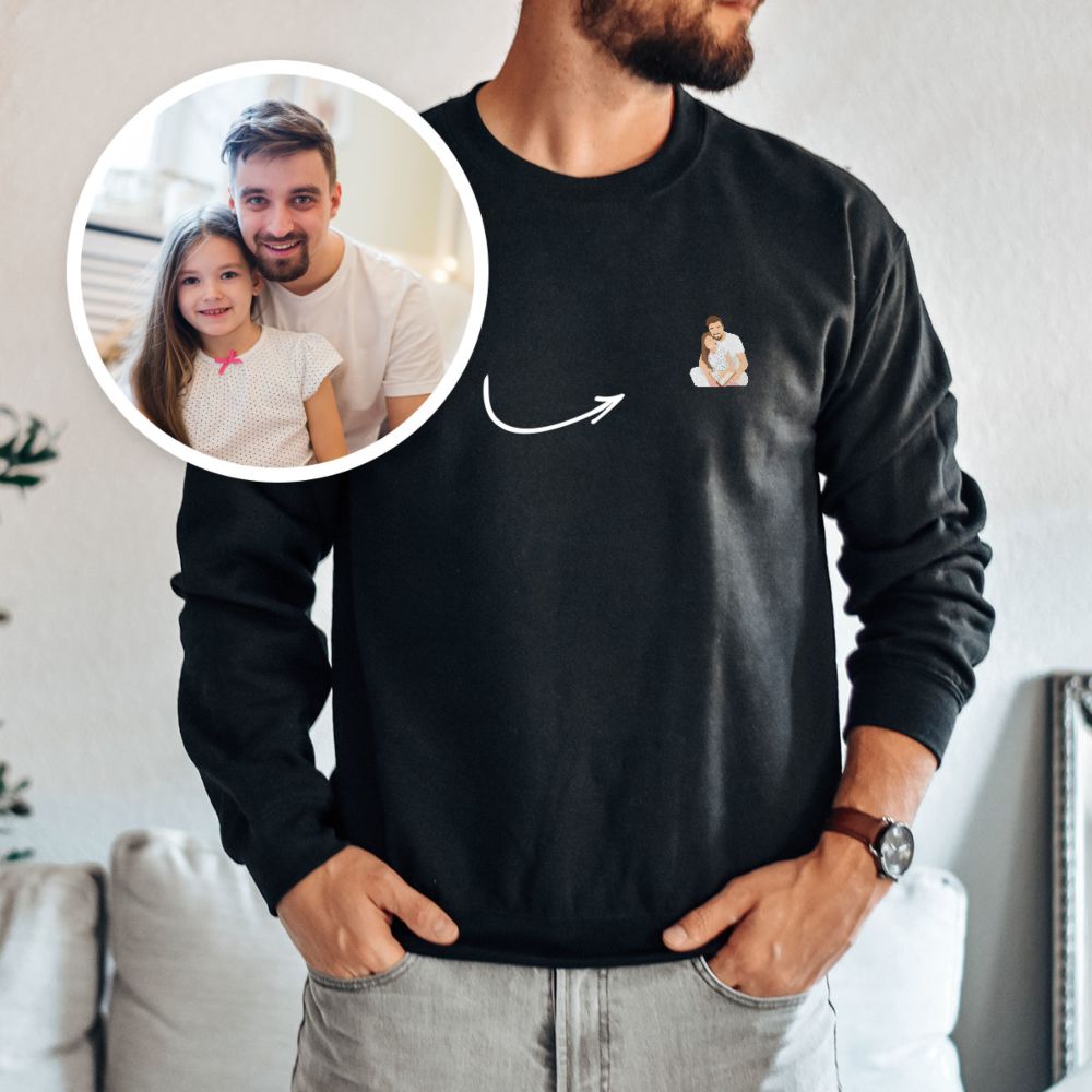 Felpa Personalizzata con piccola Illustrazione