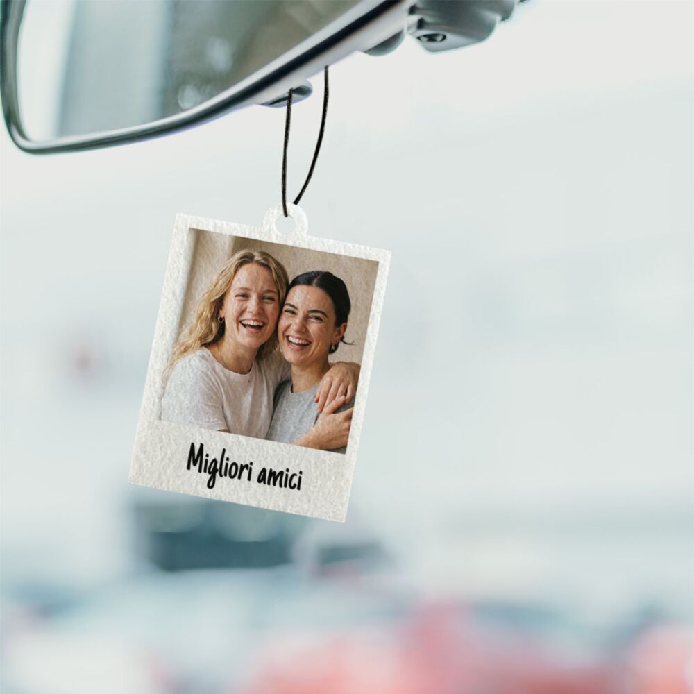 Profumatore Auto Personalizzato con Foto – Set 2 Pezzi